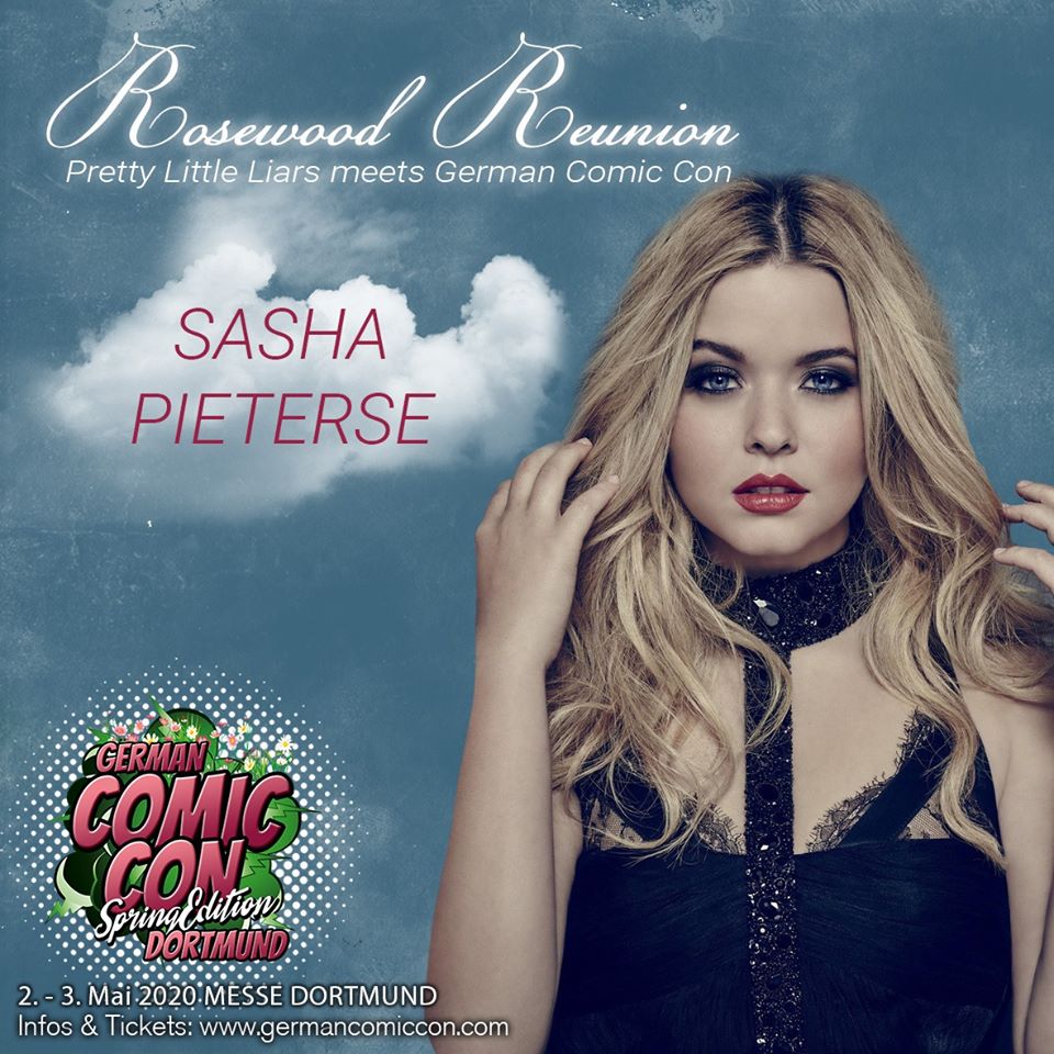 PLL_random's tweet image. #RosewoodReunion #PLLCON

@SashaPieterse nueva INVITADA CONFIRMADA a la @ReunionRosewood @GermanComicCon de primavera

Ojalá una #PLLCON así en España