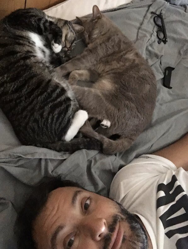KaliAnnaBunn's tweet photo. I nominate @joshfoxfilm as the ultimate #hotboysforbernie .
Bernie Sanders Surrogate
Filmmaker
Cat mom
Artist
Truth seeker
Fighter for Justice
Lover
#notmehim https://t.co/yUKqLR4CHW