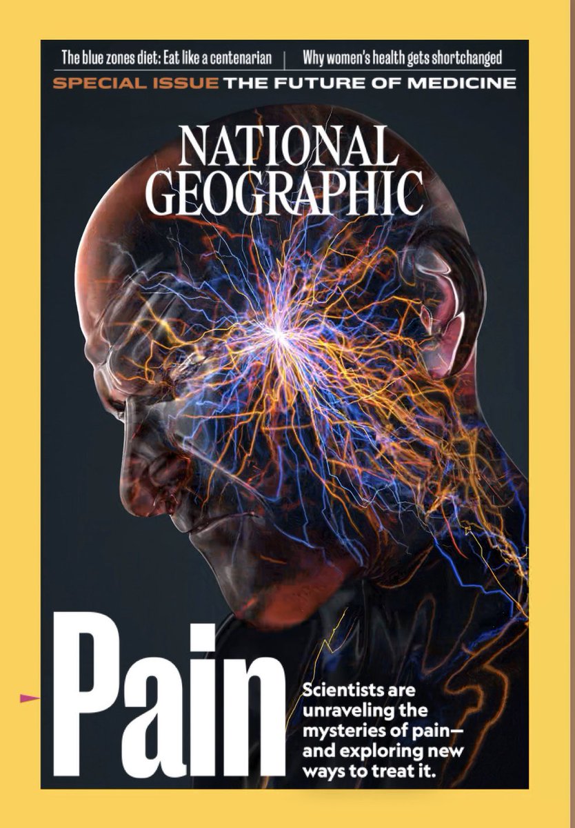 Neurodynamics's tweet image. IT’S HERE! 

National Geographic Features PAIN.
#pain #neurodynamics 

See what you think.

👀👀👀
👇👇👇