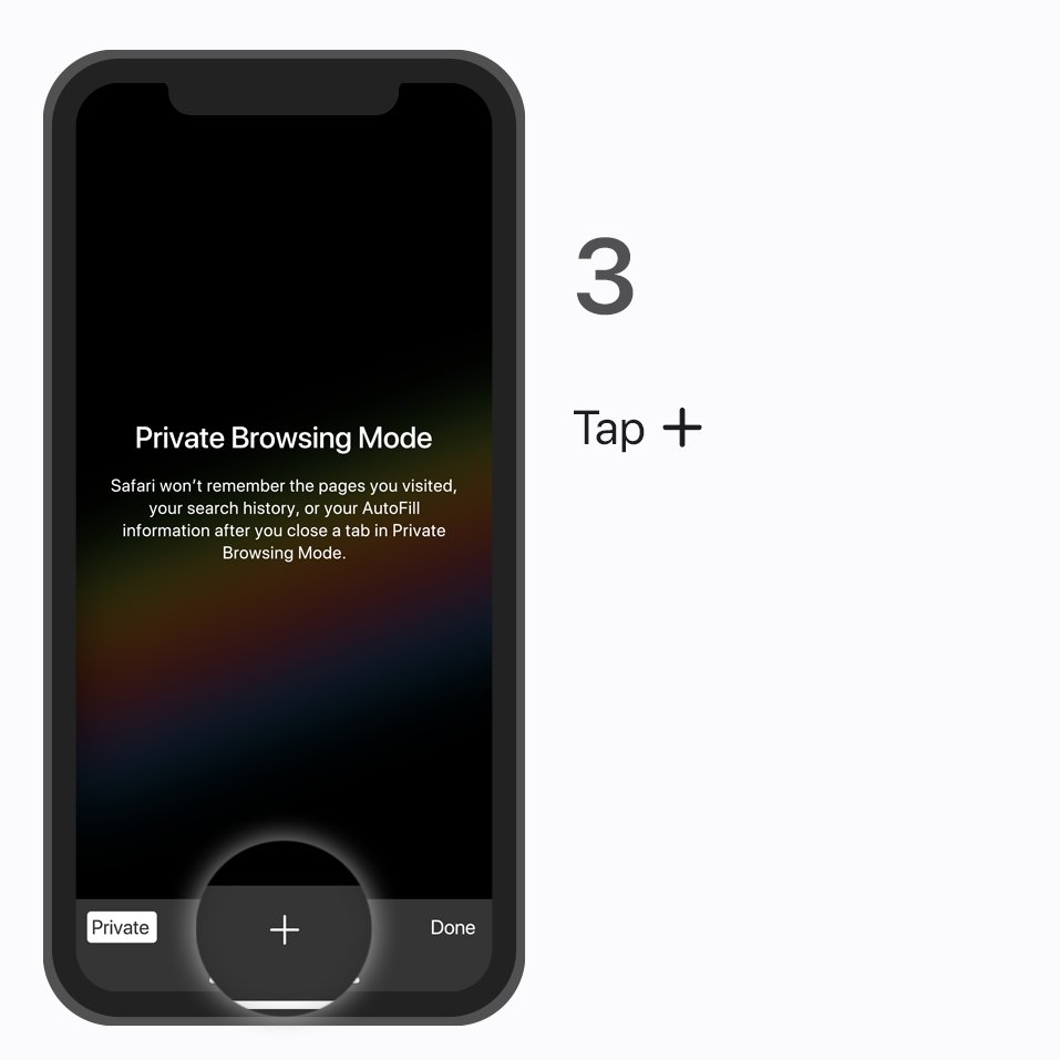AppleSupport's tweet image. Need to search for something without leaving a history? Safari has your back.

Here's how to turn on Private Browsing: apple.co/2GDVS4D