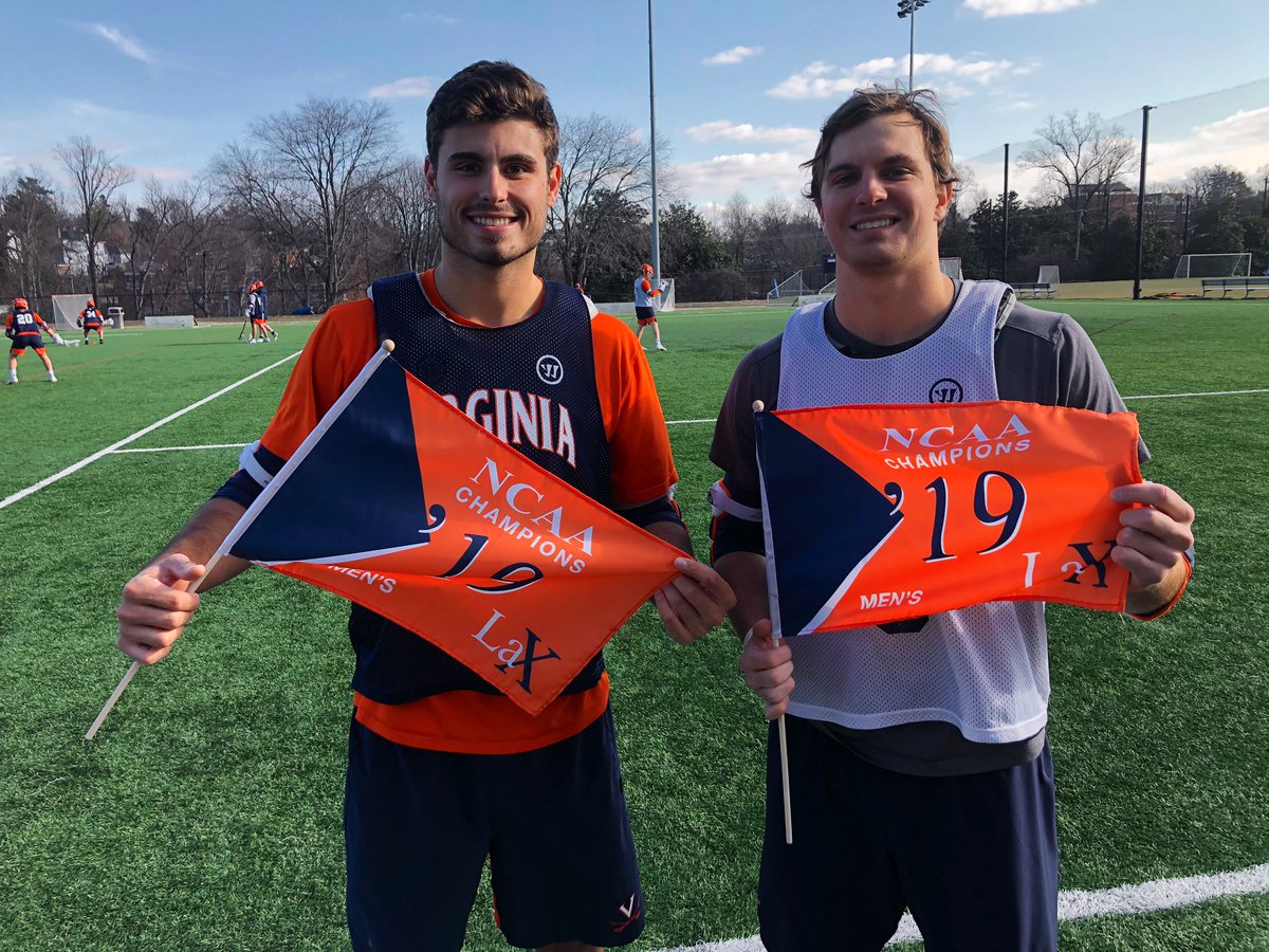UVAMensLax's tweet photo. Coming to our season opener against Loyola on Feb. 8? 

First 500 through the gate get this replica NCAA title flag that will be raised prior to the game. #GoHoos  

Don’t have your tickets yet?! Get ‘em here ⬇️

🎟️ https://t.co/QbnuItXA2M https://t.co/GHS6rtK46Y