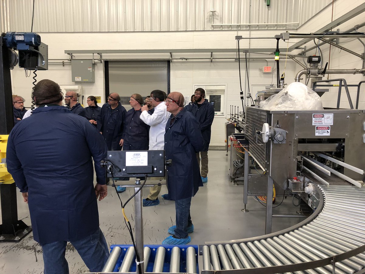 KeshTribe's tweet photo. Shout out to @KeshequaT for hosting the Tech Teachers Cohort today.  They were able to tour some amazing companies, @SeatingInc and @OnceAgainEsop that are right here in the Village of Nunda!  #keshpride #GVEPride https://t.co/Y52dEUefSl