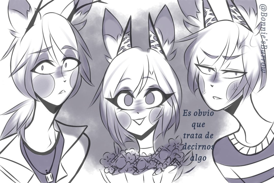 AmyBonnie4's tweet photo. #Hazbin_Hotel #FanFamilyCharlastor #ForASafeValentinesDay #DoodlesBrother

¡Por un San Valentín protegido! ✨

Ayer mientras terminaba unos bocetos del Preguntas y Respuestas HH me imaginé a Alastor dando su intento de quebrar el hielo con ellos xD
Claro, no se lo tomaron bien. https://t.co/PS5oYMR2Px
