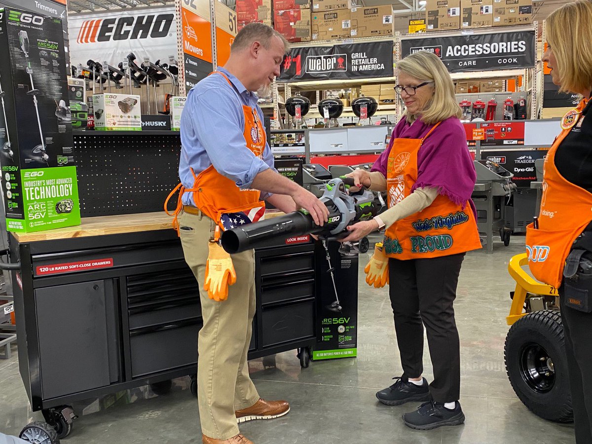 Today I visited my local <a href="/HomeDepot/">The Home Depot</a> in Barboursville! I was impressed by their high operating and extremely productive facility. Thank you for serving our community and bringing new opportunities to our region!