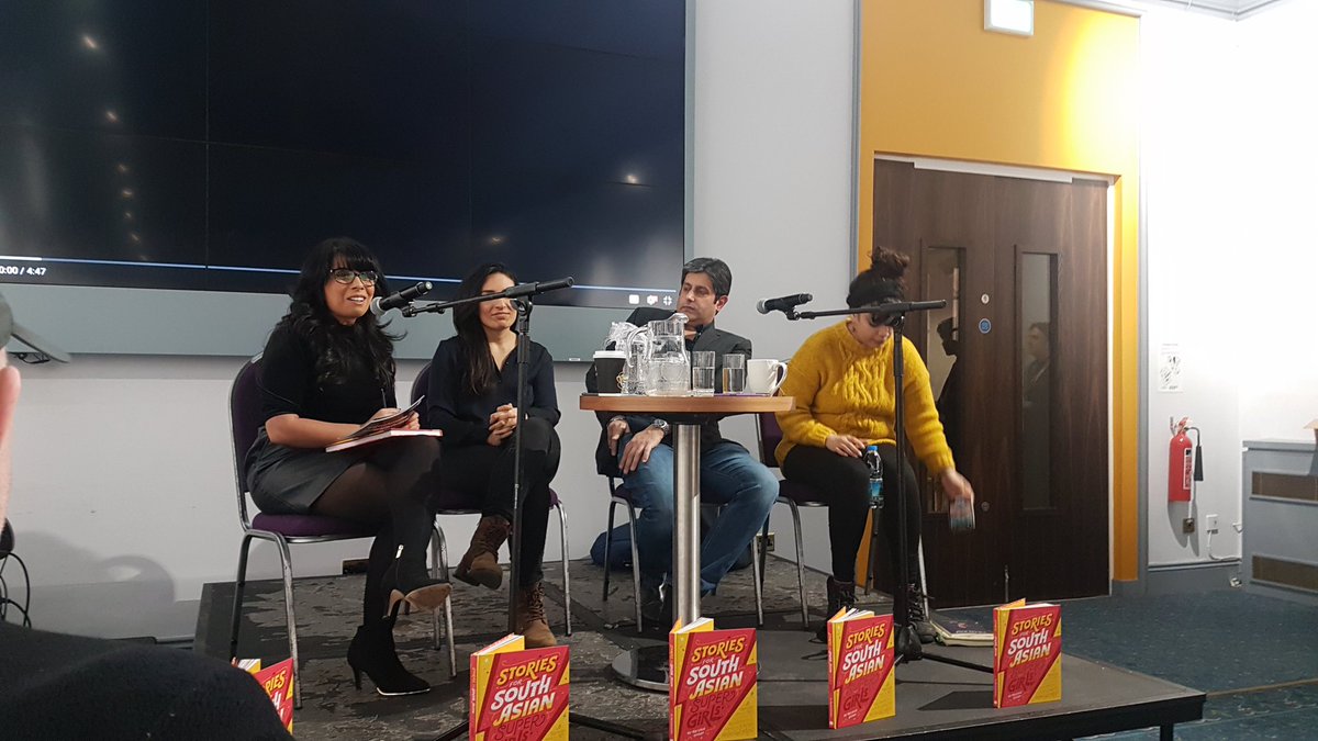 DrKhutan's tweet photo. Great start to Wolverhampton literature festival - "invisible voices - the art of South Asian activists" with @DawinderBansal @sarvjit_sra @Rajo_rani @PinkLadoo @ShareefaEnergy #chalkoina #girlchild #pinkladoo https://t.co/svEgfEi1Tx