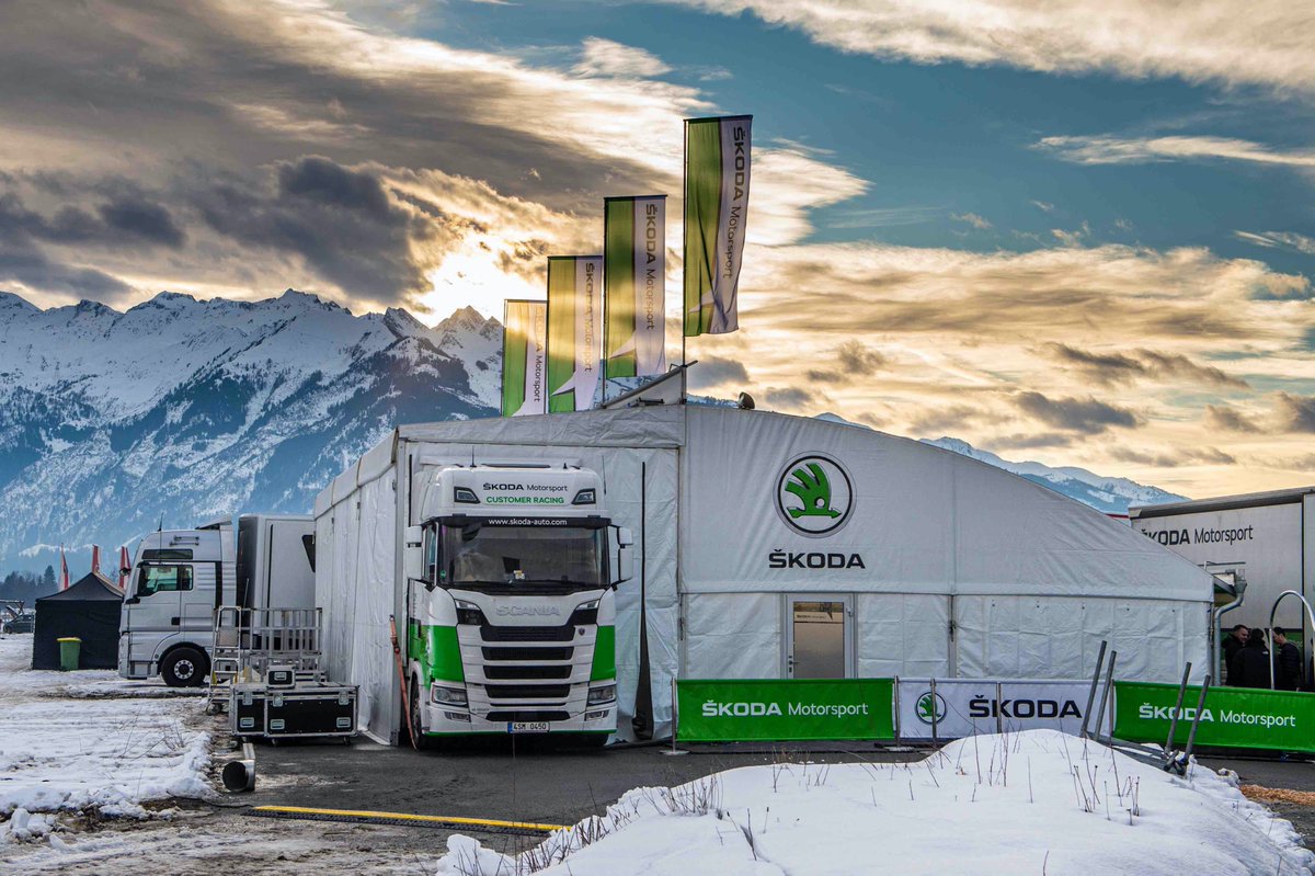 <a href="/gpicerace/">gpicerace</a>: #skoda is ready for the action <a href="/zellamseekaprun/">Zell am See-Kaprun</a> with <a href="/FilipMaresRally/">Filip Mareš</a>, <a href="/Koci_M/">Martin Koči</a>, <a href="/FabianKreim/">FabianKreimOfficial</a> and Julian Wagner <a href="/OfficialWRC/">FIA World Rally Championship</a> <a href="/eWRCresults/">eWRC-results</a> #WRC