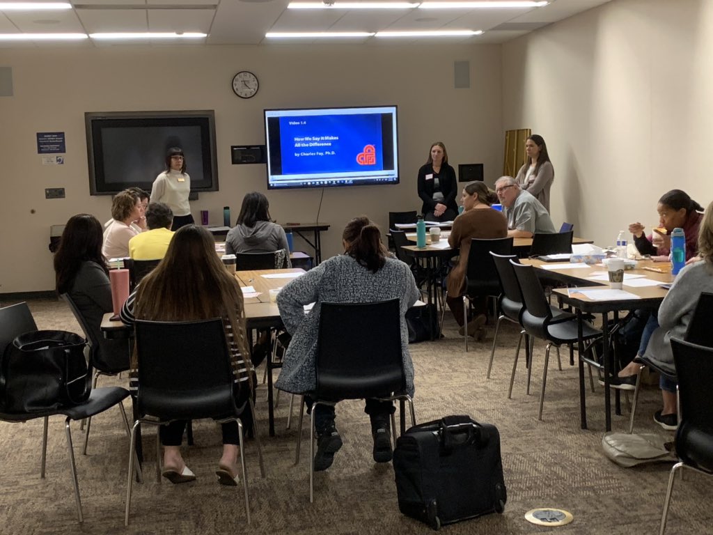 NCCSE_SD's tweet photo. Parenting the Love and Logic Way, the first of six sessions for parents. https://t.co/7EuH5RnuxR
