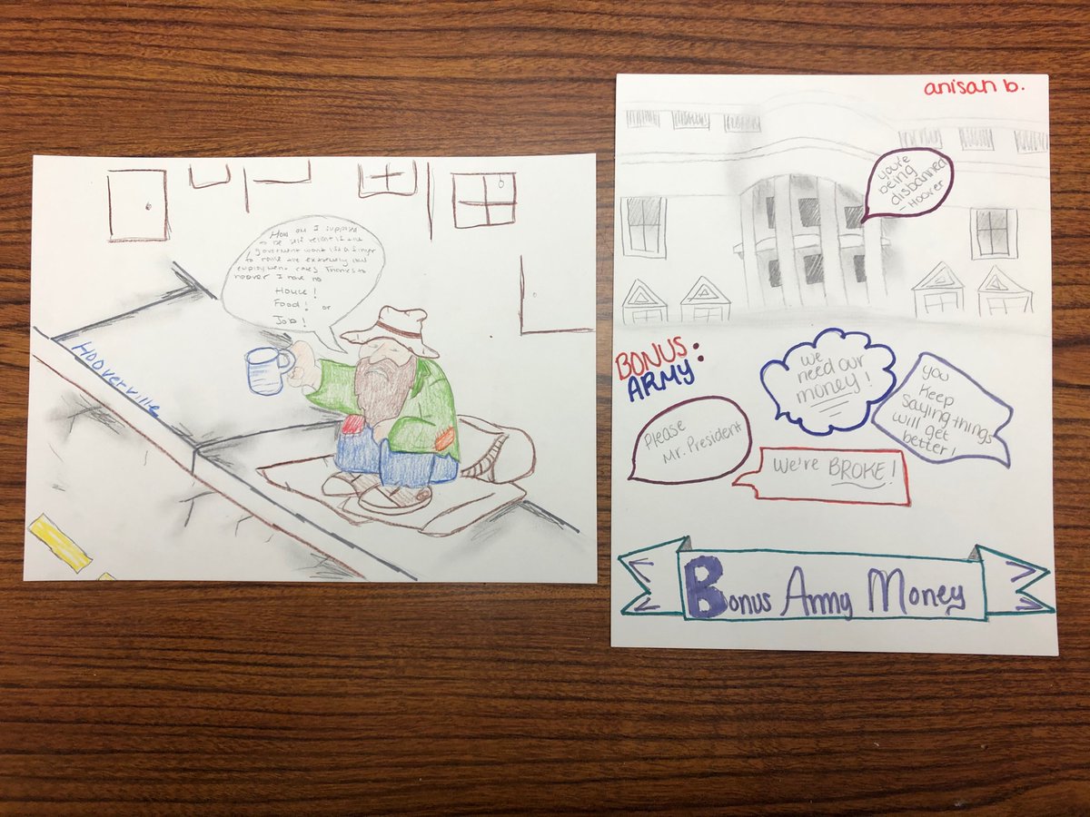 Ashley Papa (@ashleypapa21) on Twitter photo Period 8 “throwing some shade” at Hoover’s presidency ⛺️#GreatDepression <a href="/CoventryOakers/">Coventry High School</a> <a href="/OakerSocStud/">OakerSocStud</a> Period 8 “throwing some shade” at Hoover’s presidency ⛺️#GreatDepression <a href="/CoventryOakers/">Coventry High School</a> <a href="/OakerSocStud/">OakerSocStud</a>