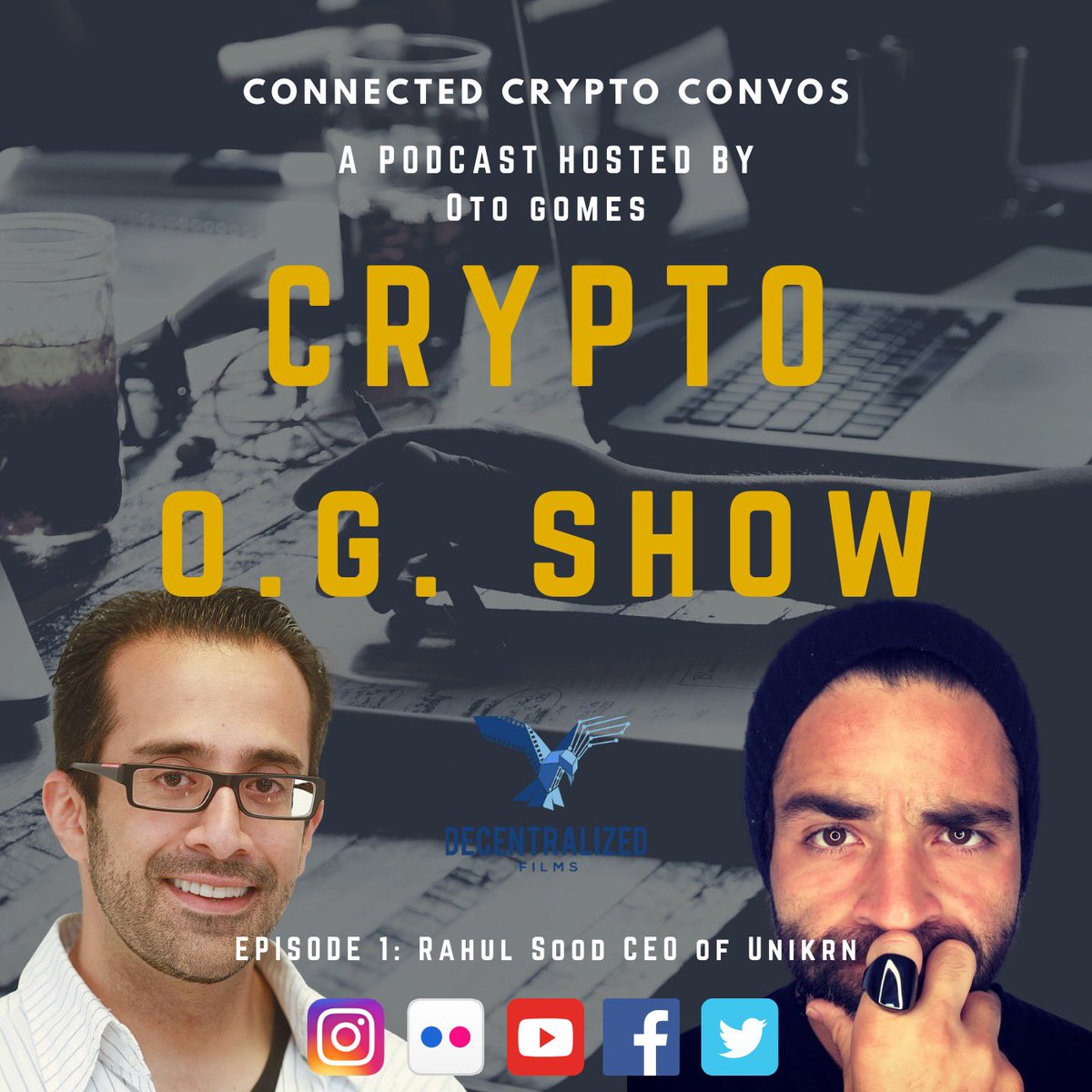 cryptoogshow's tweet photo. Watch the video version of our interview with @rahulsood from @UnikrnCo ! A MAJOR announcement is made on this episode so be sure to listen in!! #CryptoOGShow #BettingOnBlockchain #Unikrn 

https://t.co/Gpc5fKGrMx https://t.co/9Y5JtgKd0N