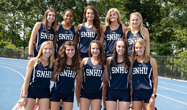 snhupenmen's tweet photo. CONGRATS!  @snhuPENMENtrack women's cross country team and individual members of both the women's and men's teams receive All-Academic recognition.  Story:  https://t.co/Trv2kVxpve https://t.co/7fLQBea7Yy