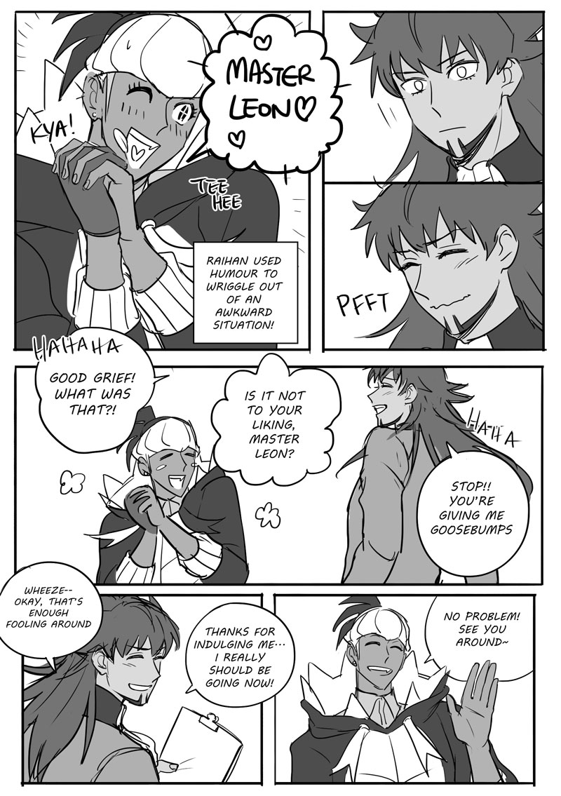 (2/2) based off the fact that dragon gym trainers call raihan 'kibana-sama' 