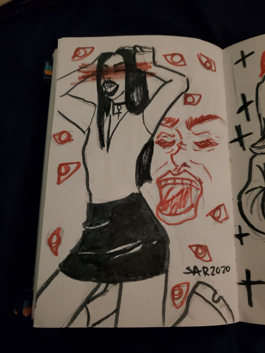 ah_sohn's tweet photo. sending thots and prayers
#art #drawing #traditionalart #doodle #sketch #conceptspread #aspiringartist #artist #digitalart #illistration #creative #arte #myart #artoftheday #sktechbook #originalart #edgyart #angstyart #surrealism https://t.co/NFjPfqIqSM