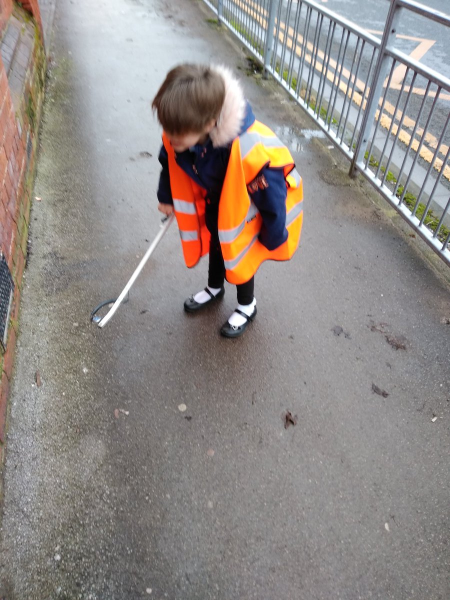 wearenewington's tweet image. Mrs Young and her litter pickers were out in force today keeping the area around our school litter free. #bighearted.