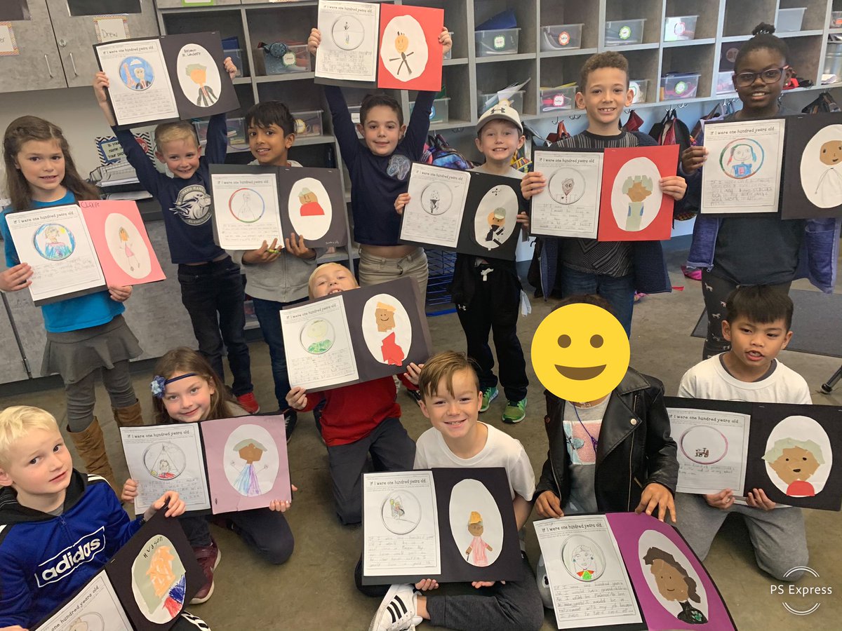 BaumgartnerRCSD's tweet image. 100th day of school! Writing and art! @RCSDOrchard #rcsdchampions #rcsdk8