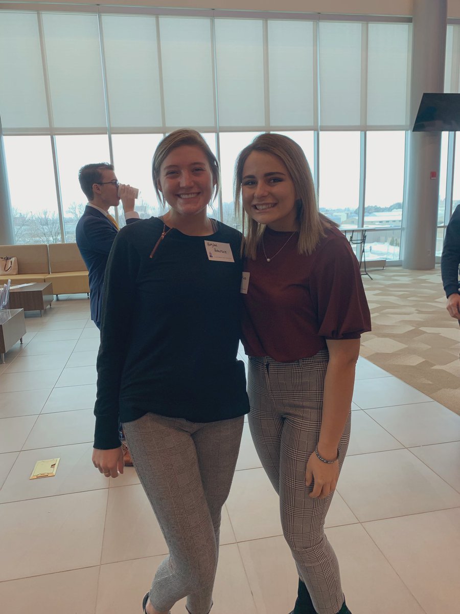 brandplatz's tweet photo. @IamCarlile Baylee and I #networking at the COJO Career fair. https://t.co/xvvkmHipn4
