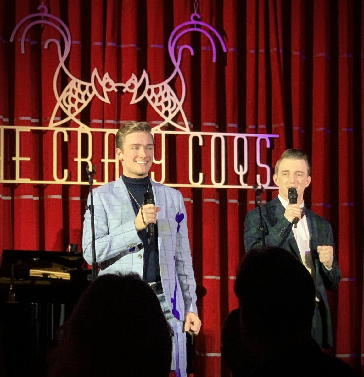 RedmoreLuke's tweet photo. Wonderful evening singing @LiveAtZedel in concert with the incredibly talented @squibbe14 @ScottHayward97 thank you @ProfDomMcHugh and thank you to everyone who came to support, a really special evening! ❤ #frankloesser #singer https://t.co/CB7zAW6NmT