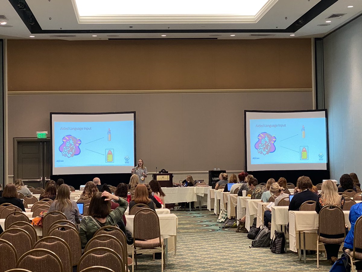Our Education spotlight session panelists are teaching us about their experiences in early intervention with #AT in Caribbean V #ATIA20