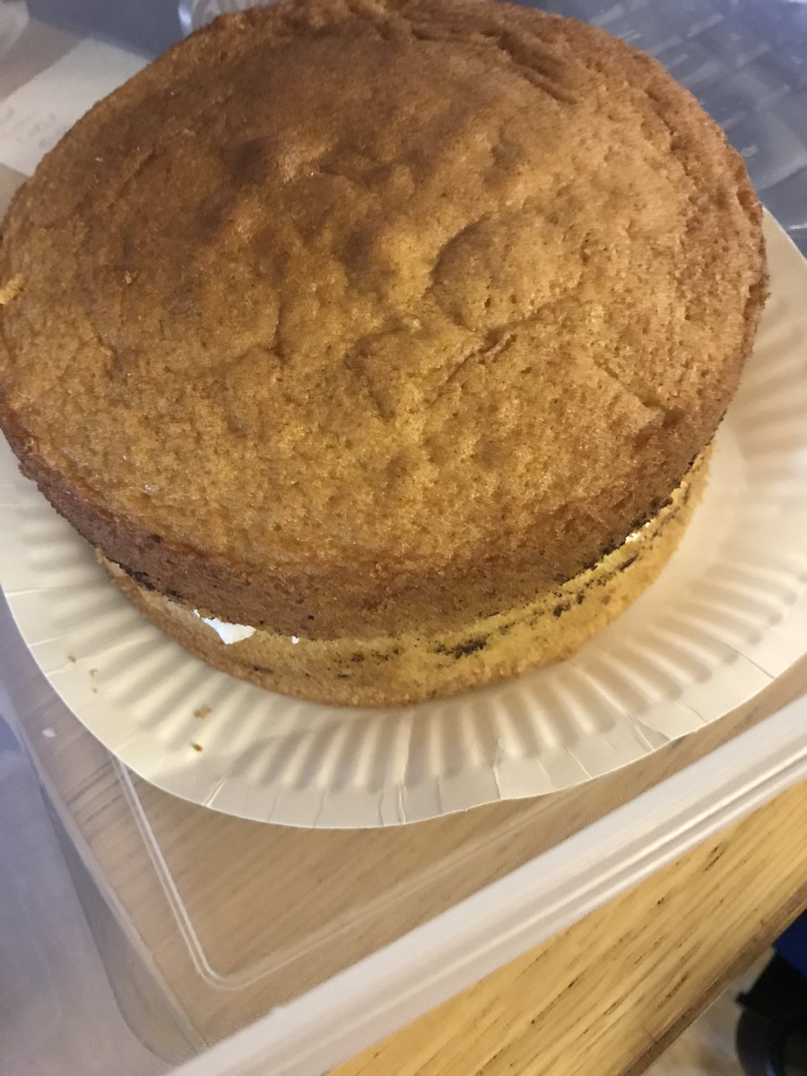 AanDrama's tweet photo. A student asked their Nan to bake a cake to keep me going through Friday night intervention ...😍😍 Apparently they have noticed I get grumpy when hungry after lunchtime meetings... 🤣#threeslices #gcsedrama #gorgeousstudents https://t.co/Bx4Ep2MBnn