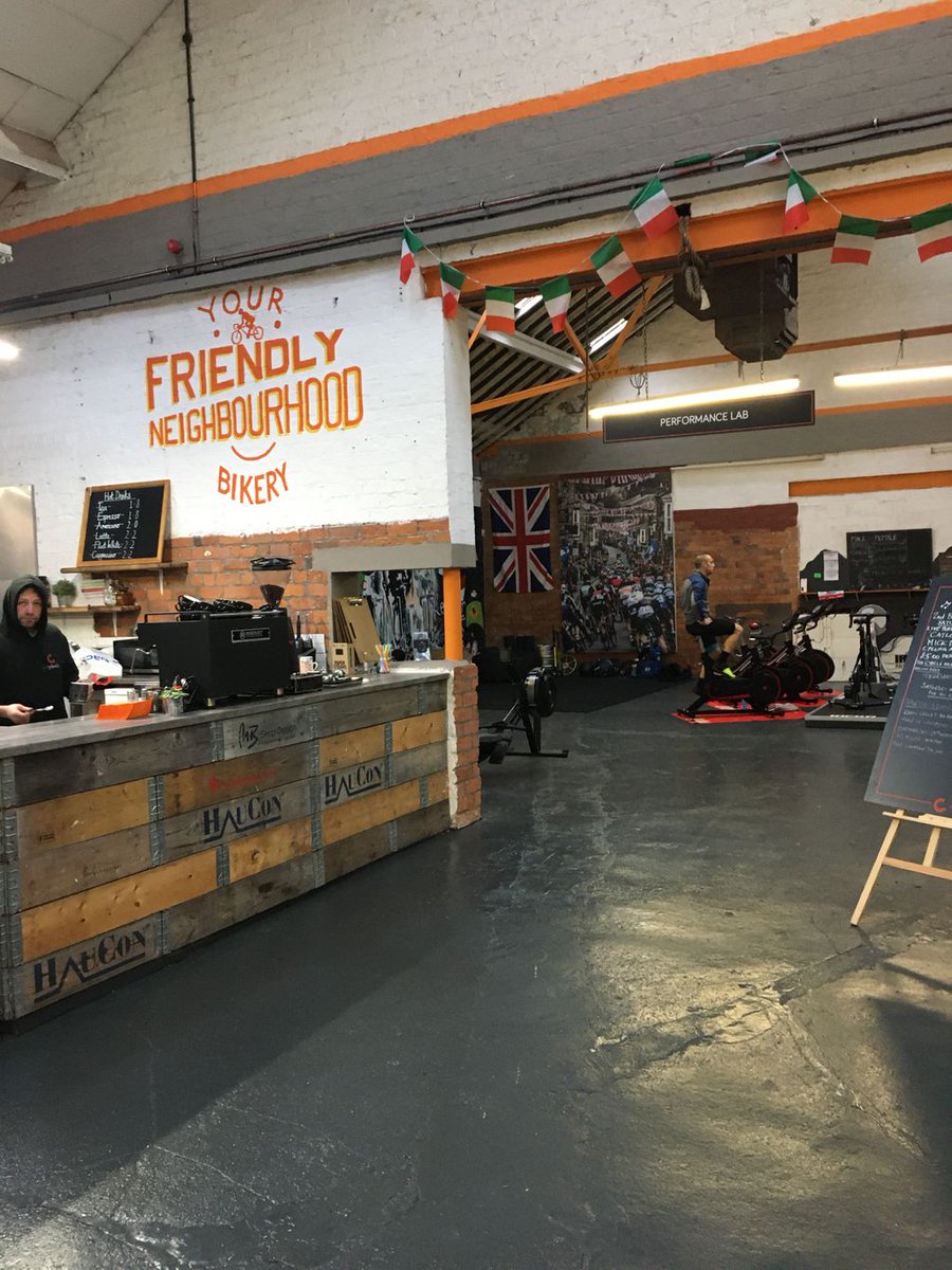 HeadwayBpool's tweet photo. Thanks to Scott for chatting to us earlier today about the amazing work happening at @CybeleVelo - right on our doorstep in #Blackpool Go and check them out -you won’t be disappointed! For all things #cycling #fitness #yoga #mindfulness #community https://t.co/H7RcIEyK2a