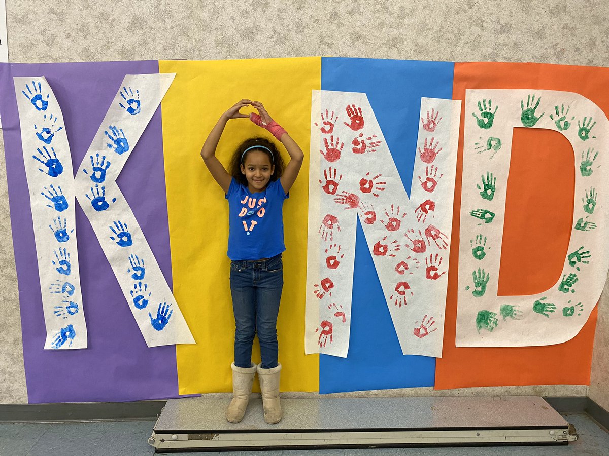 Be the I in kind! Morgan Kincaid Prep #TheGreatKindnessChallenge #aesd @DrAmy_AESD_Supt