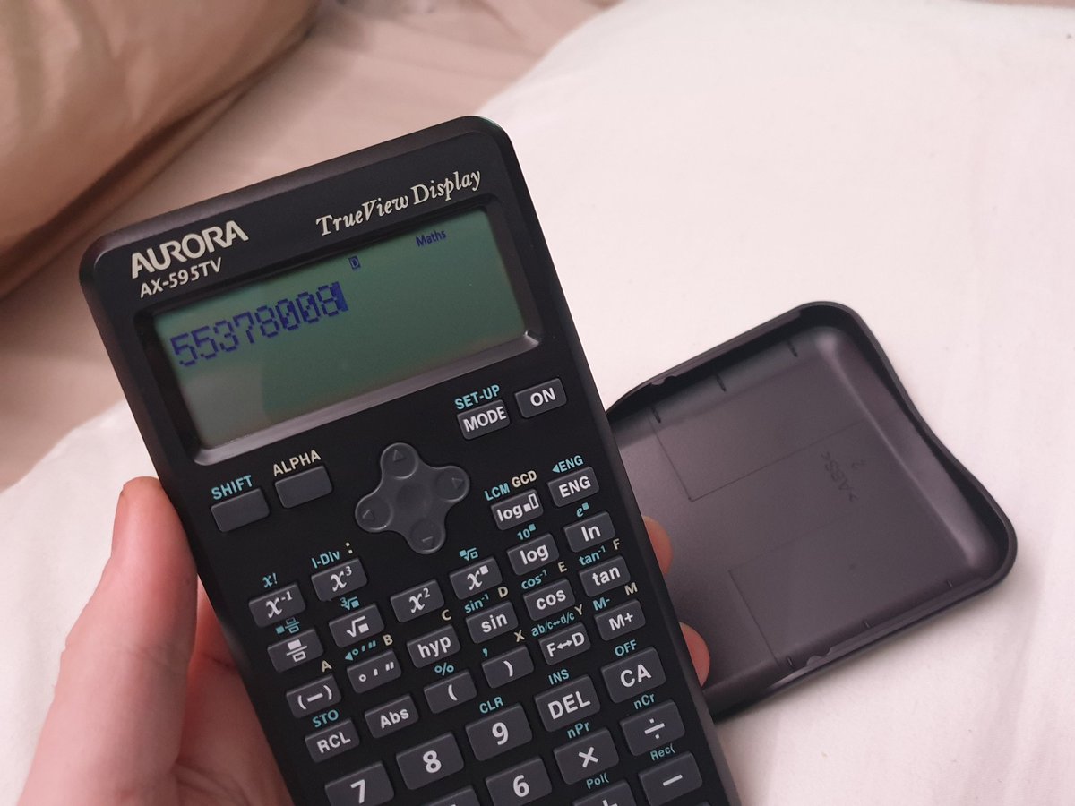 Aurora AX-595TV Calculator Stan (@595tv) /