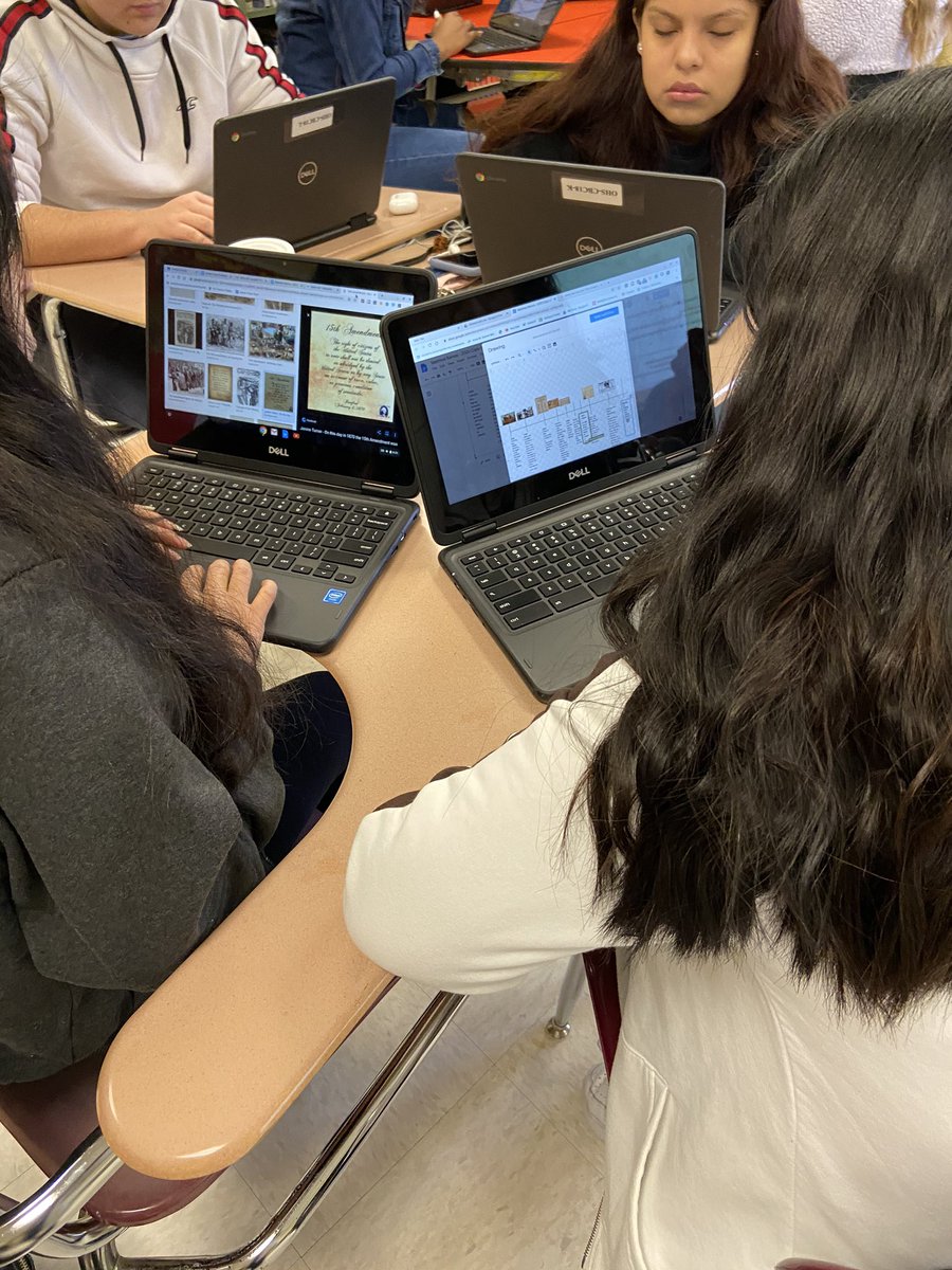 Nastasi_OPride's tweet photo. Team #NasHart had an awesome Friday with our amazing &amp; hard working students! In groups students collaborated on a digital timeline about how Reconstruction impacted women, natives, immigrants! Thank you to @OHSPrincipal3 &amp; Ms. Longhitano for coming in! @MsDishart_ENL #OPride https://t.co/ZhidTmsif4