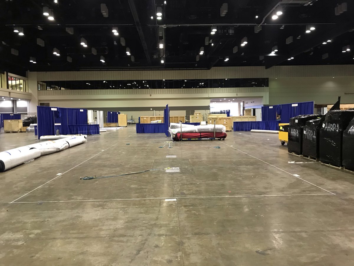 RenewAireLLC's tweet photo. 🔨#SneakPeek of #RenewAire booth 5761. 🔨 #AHRExpo #CantWait #IfYouBuildItTheyWillCome https://t.co/zWaIDP2ncL