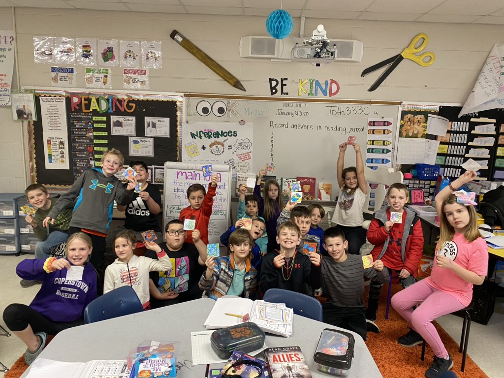 The cutest firsties delivered kindness notes to us!! Thank you Mrs. Johnson’s class🥰🤩 #KindnessMatters #kindnessweek #PocaPrek5