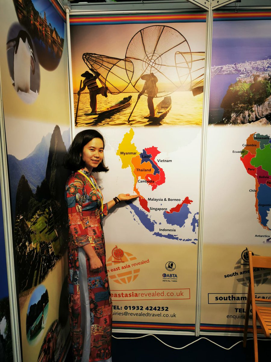 RevealedTravel's tweet photo. There's lots of interest in cultural journeys and family holidays to South East Asia at Destinations 2020 at Olympia, particularly combinations of Thailand with Cambodia and Vietnam or Laos. Meet our travel experts for South-East Asia and Latin America at stand AC31 this weekend. https://t.co/nMd56TPEZp