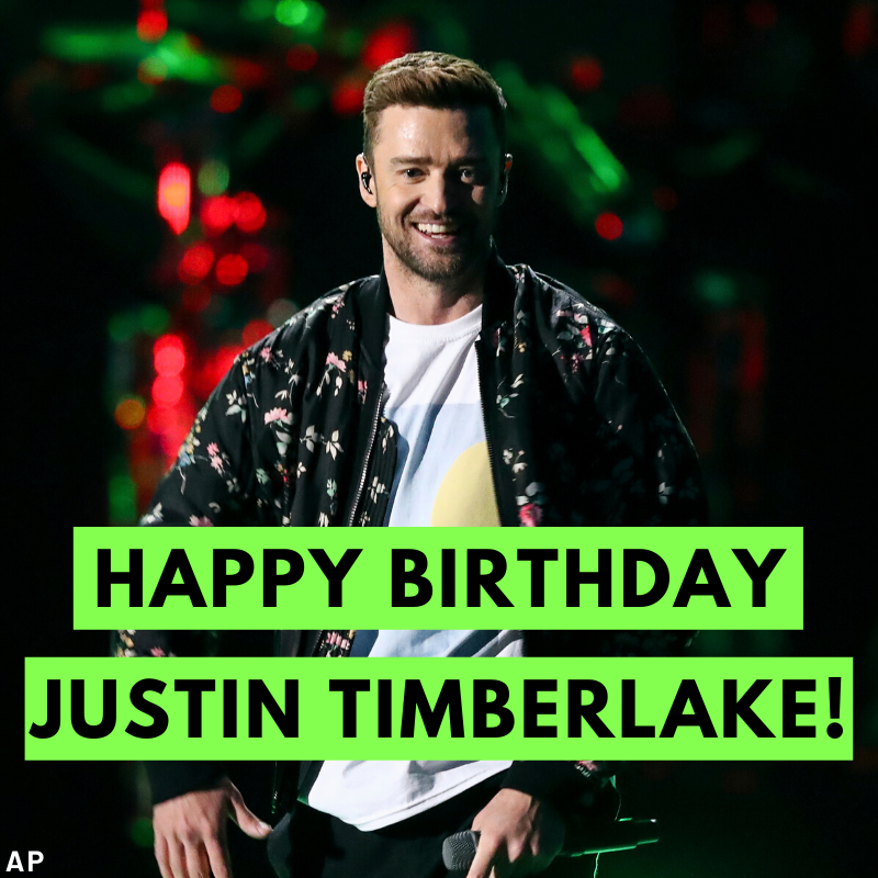 Happy 39th birthday to Justin Timberlake!!! 