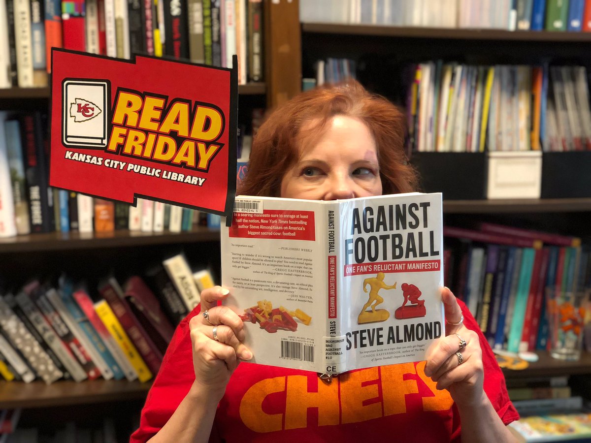 MarianLiberryan's tweet photo. Hey @stevealmondjoy look what I’m reading @KCLibrary for #ReadFridayKC https://t.co/MQlmHXKn5n