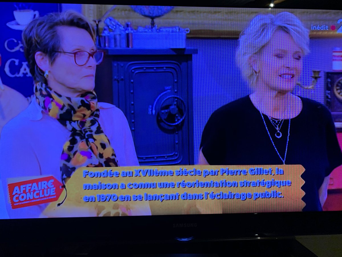 La fonderie Gillet, entreprise historique d’ALBI, est à l’honneur dans l’émission de Sophie Davant « Affaire Conclue » - Fière de nos entreprises d’Occitanie