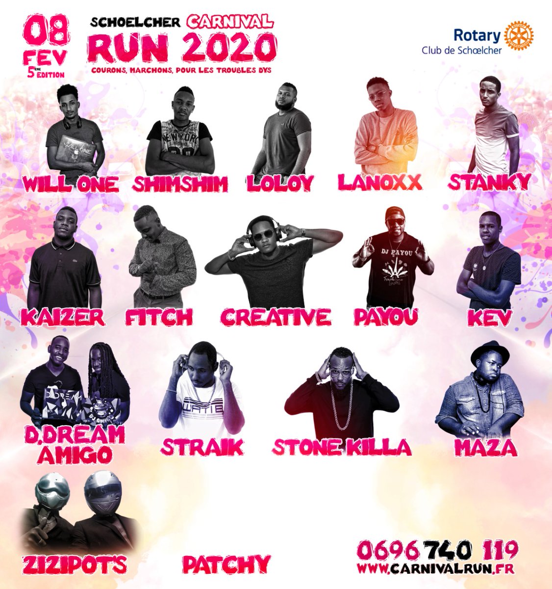 #Merci à tous les Artistes qui s'investissent pour la Cause #toutpourlesdys #carnaval #carnivalrun #beachparty #martinique