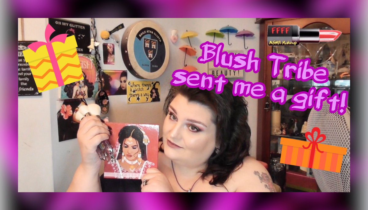 velmakelly13's tweet photo. Film: https://t.co/gjkcHbELJ0  
Did you see Thursday’s #NewFilm on #4FBeauty where #BlushTribe sent me a gift? Y’all need to see this one x https://t.co/2IOeRrwX4I