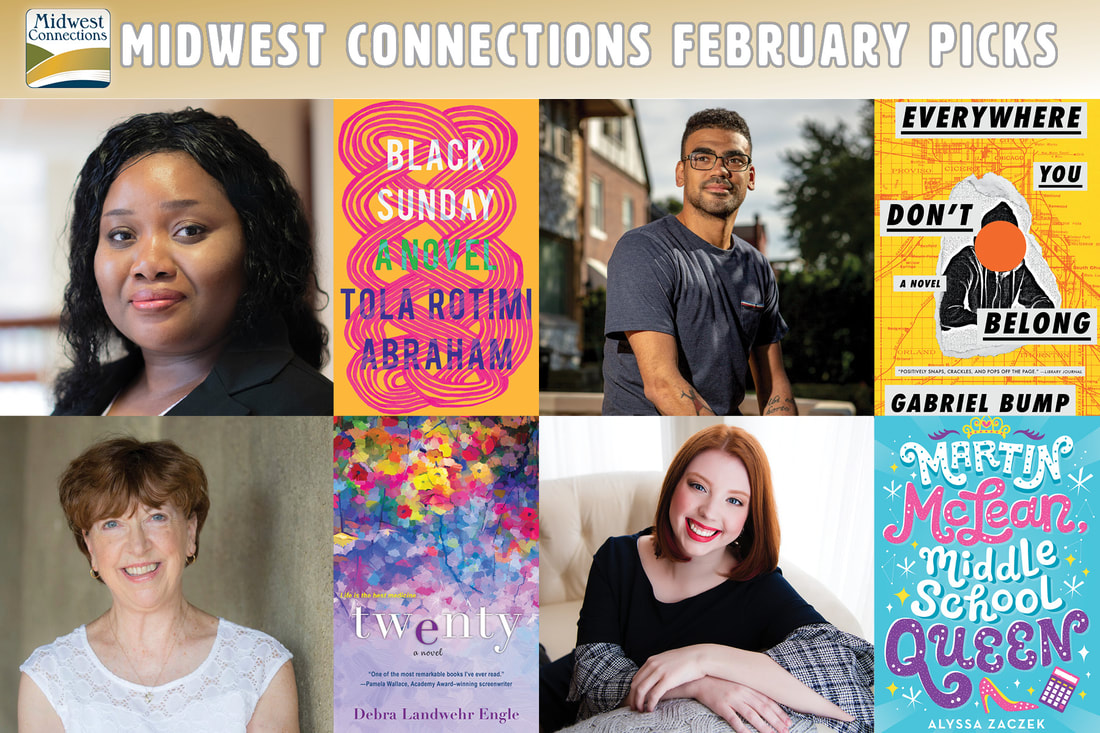 LeftBankBooks's tweet photo. The Feb @MidwestBooks #MWConX Picks by Tola Rotimi Abraham, Gabriel Bump, Debra Landwehr Engle &amp; Alyssa Zaczek show people fighting the odds: learn more at https://t.co/HxU50UMsK9 @thatTola @CatapultStory @GabrielJBump @AlgonquinBooks @DebraEngle2 @KensingtonBooks @AlyssaDZaczek https://t.co/bpPNpEaIuh