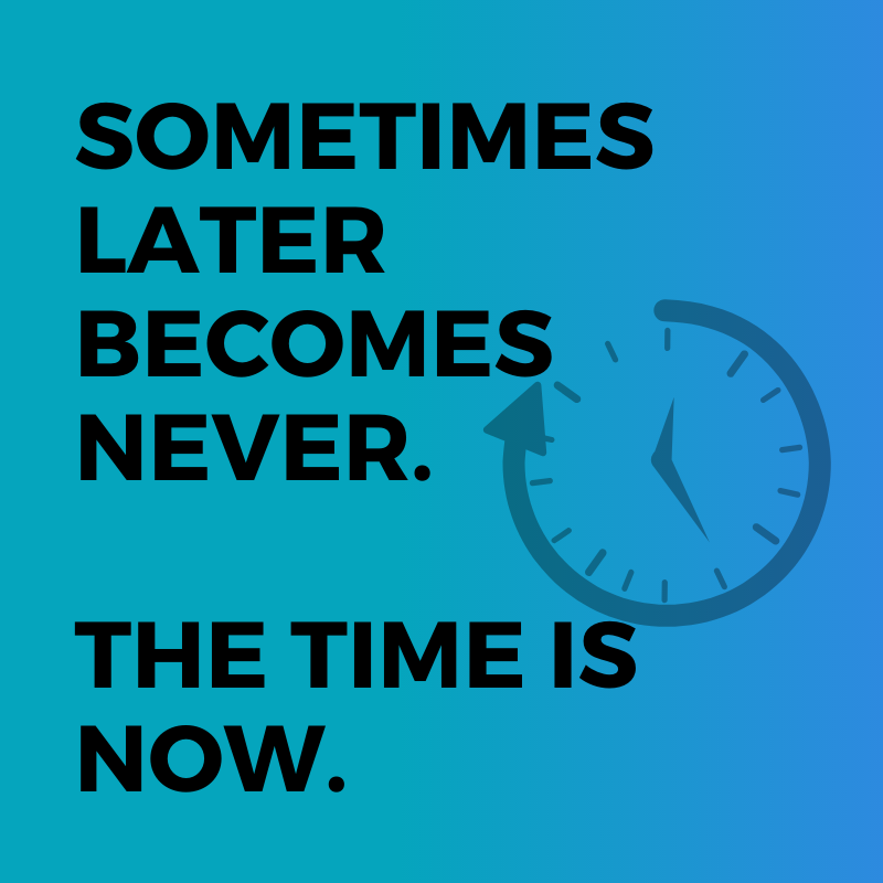 ChangePointIM's tweet photo. Start the next month out on the right foot and get started on anything that you have been putting off until 'Later'!! https://t.co/yV4YzRHclm