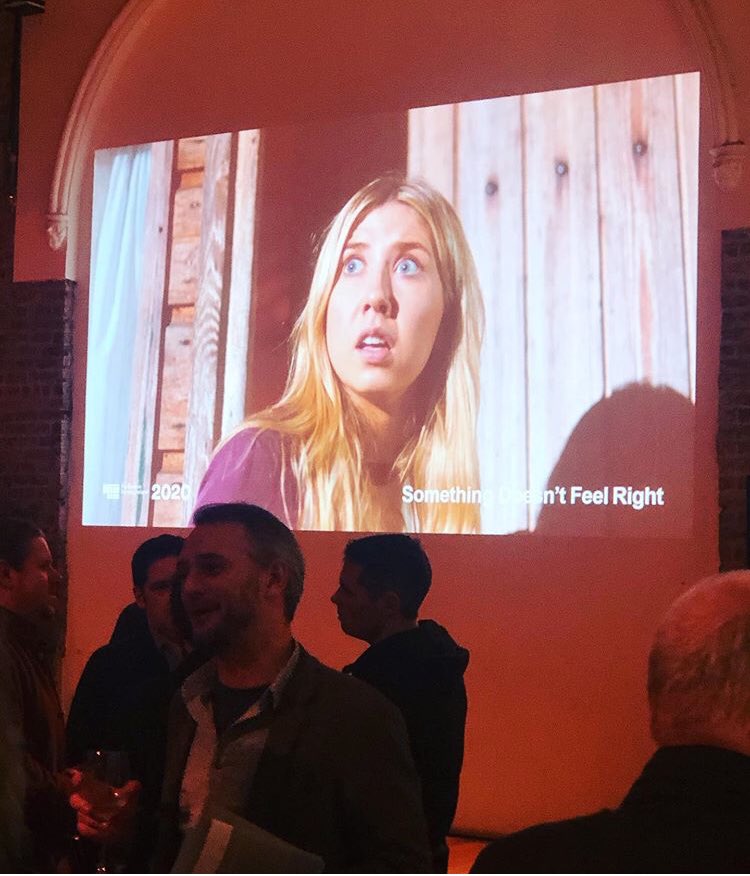 AliHardiman1's tweet photo. There’s me doing my best Jaws acting at the Screen Ireland Launch today. The face of Ireland some say 😌 #somethingdoesntfeelright @costello_fergal @ScreenIreland https://t.co/fKALfovI34