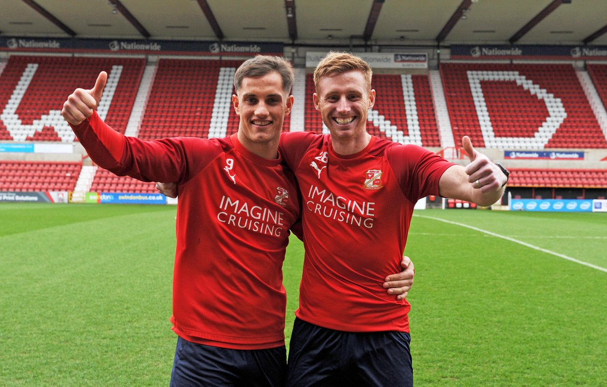 Official_STFC's tweet photo. These two are excited to be back at the County Ground 😀

Tomorrow is the big one. 

👉 https://t.co/XFQbFIhSwP

#STFC 🔴 https://t.co/BaK1LQc1Xs