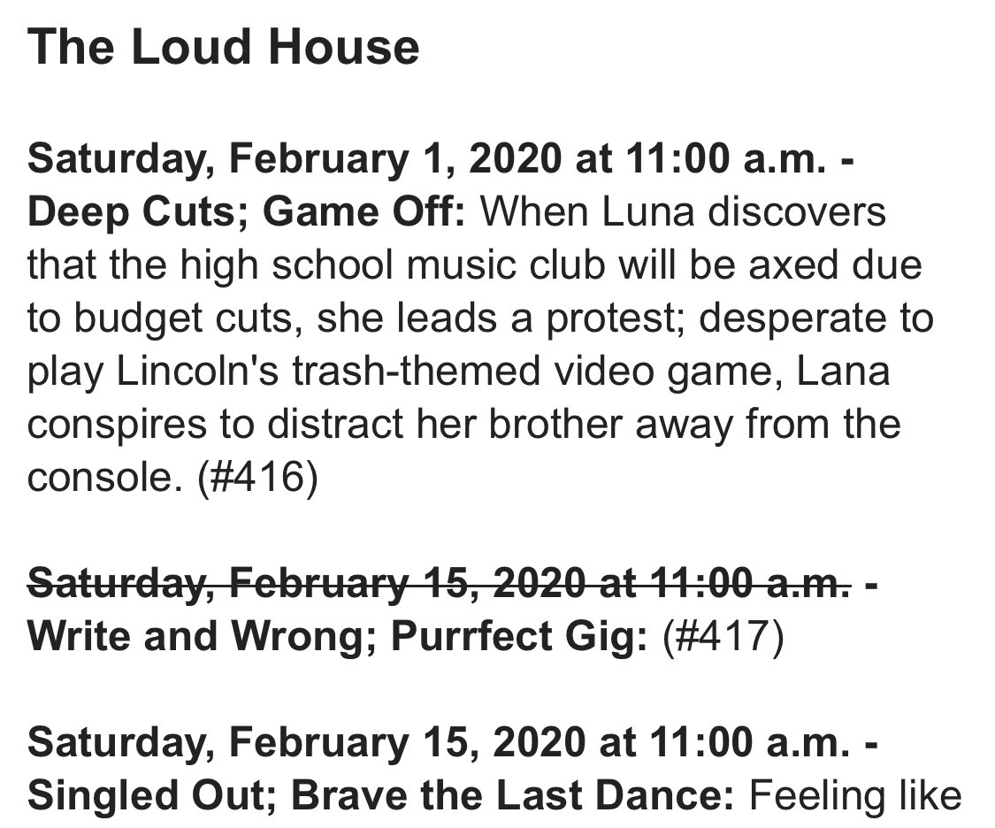 Royallouds The Upcoming Loud House Episodes Write And Wrong And Purrfect Gig Has Been Replaced With Singled Out And Brave The Last Dance Which May Be Valentine S Day Themed Episodes Royallouds The Upcoming Loud House Episodes Write And Wrong And Purrfect Gig Has Been Replaced With Singled Out And Brave The Last Dance Which May Be Valentine S Day Themed Episodes