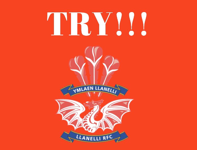 31min: TRY LLANELLI!!! 👏🏼

Ifan Beynon Thomas &amp; converted by Ioan Hughes (<a href="/IoanHughes1/">Ioan</a>).

🔴Llanelli 17
🟢Llandovery 0