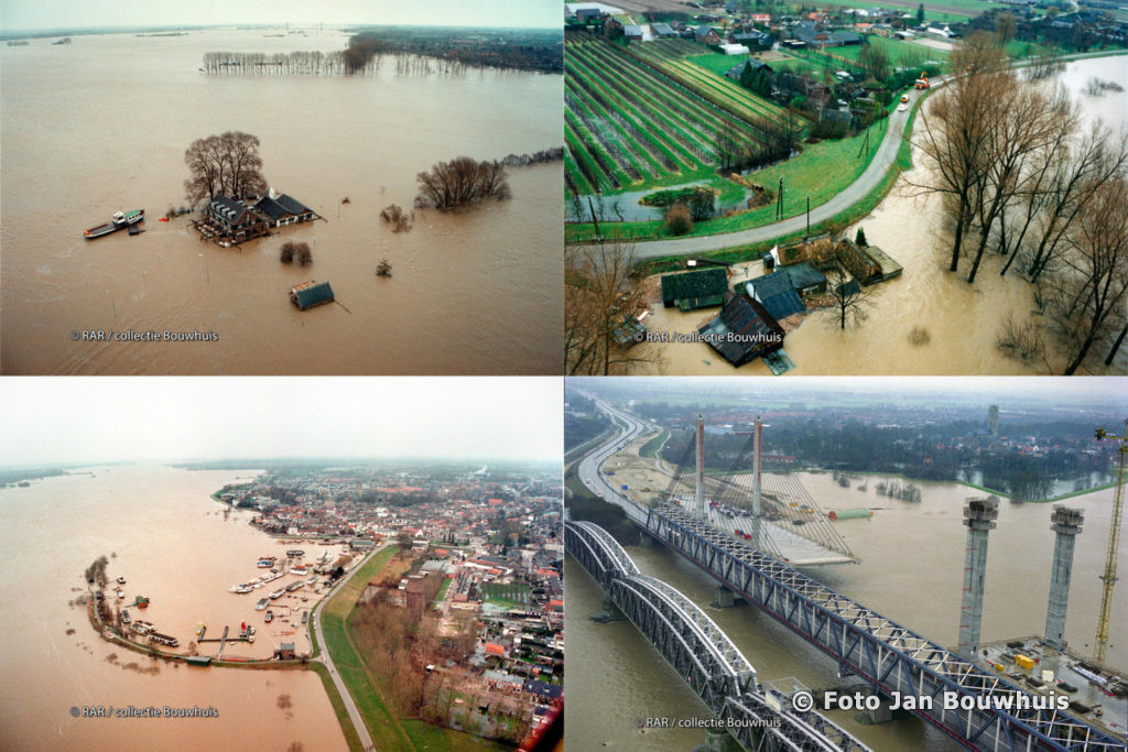 Hoogwater periode 1995: 30 januari, een beeldverslag - detielenaar.nl/historie/2020/…