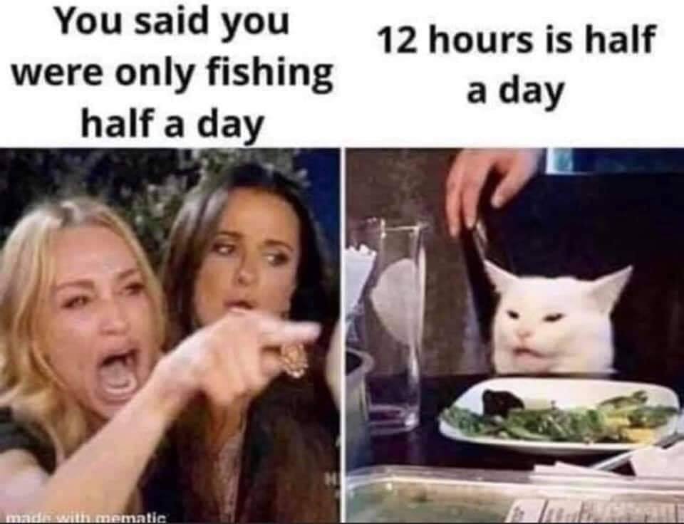 ProAnglerFL's tweet image. It's called "time management", Karen!

#Weekend #Fishing #ProAnglerApp