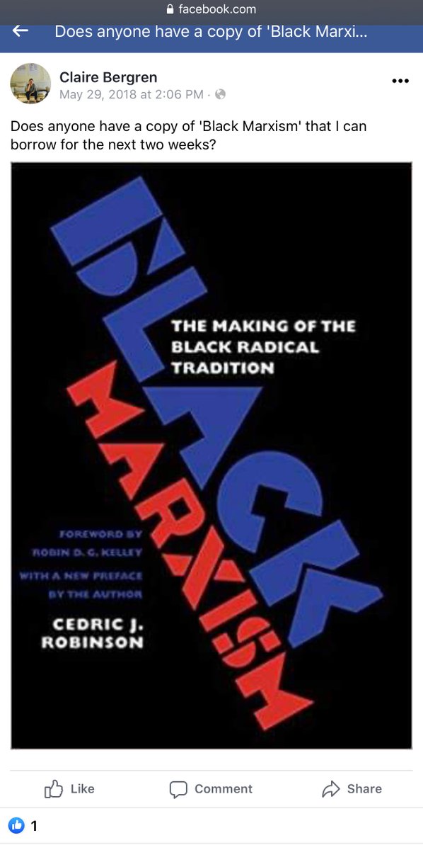 Further, it appears  @IlhanMN’s new manager  @ClaireBergren is not “just” a democratic socialist, but a revolutionary Marxist/communist.(5/x)