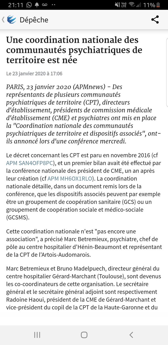 Communauté Psychaitrique de Territoire 93 tweet media