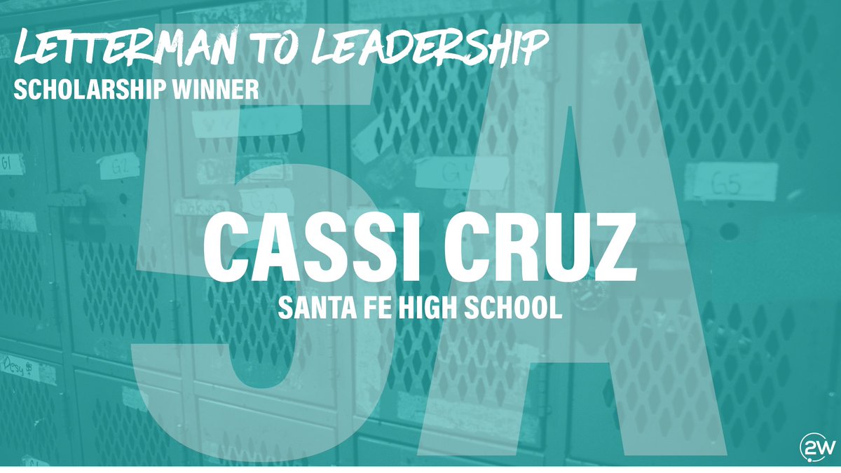 So proud of all of the nominees for the Letterman to Leadership scholarship! You all have much to be proud of!

A special congratulations to the 5A winners: Drew Durst, Frisco Memorial High School and Cassi Cruz, Santa Fe High School