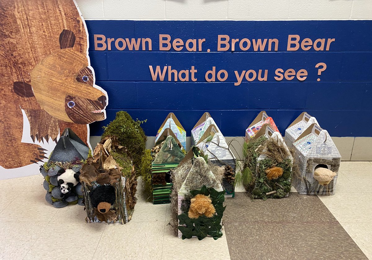teresajjackson's tweet photo. Brown Bear, Brown Bear What do you see? Fabulous Family Projects from Elk Preschool. https://t.co/qCOpixEHzw