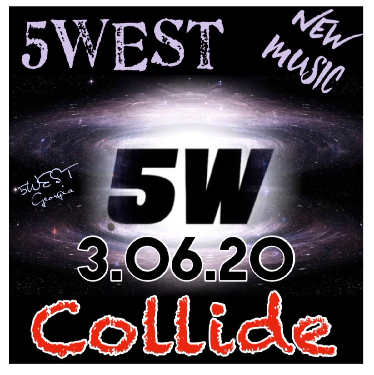 5WESTGeorgia's tweet photo. #HelloWorld #MarkYourCalendar for #boyband @5WESTMUSIC #NewSingle #Collide dropping #March6 #5WESTmusic #5WEST #5WESTcollide #MyBoysAreAmazing @JonPaul5WEST @Peet5WEST @Owen5WEST https://t.co/su7C4FxYxU