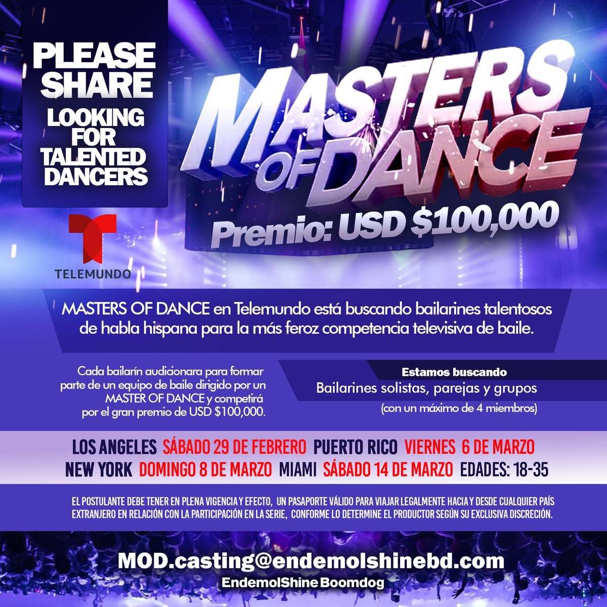 LABellaTini_'s tweet photo. I'm not going to be happy until i get more SPANISH SPEAKING SHUFFLERS in Los Angeles, Miami and New York to apply for the new season of MASTERS OF DANCE!!! Holla at me, guys!!! @gillytheanswer #Nowcasting #share #mastersofdance #shuffledance https://t.co/ntR3JQuds4