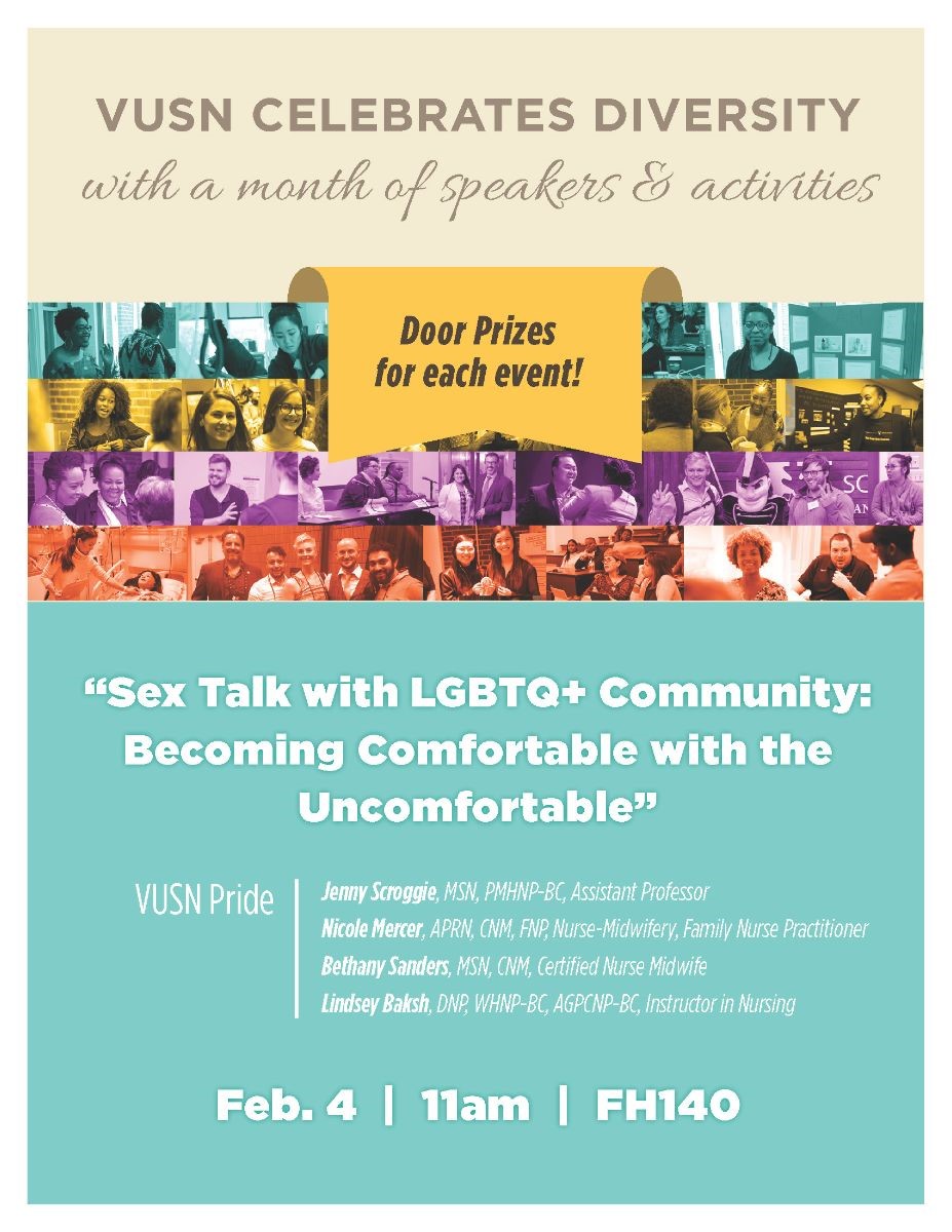 Flier with photos of students and details about the lecture.