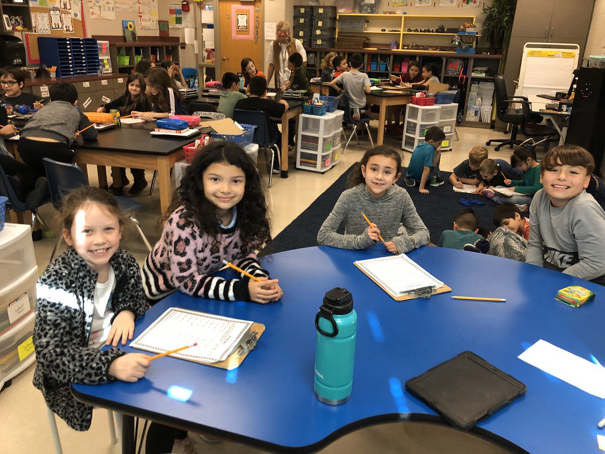 AllisonGummelt's tweet photo. We were so excited to see our 4th grade buddies today! We remembered “Everything is Possible” while working together on some fun critical thinking activities. @TobiasExplorers https://t.co/DV4wLZU8L6